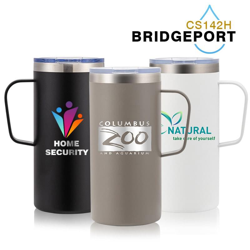 BRIDGEPORT CS201H-20oz Handle Mug