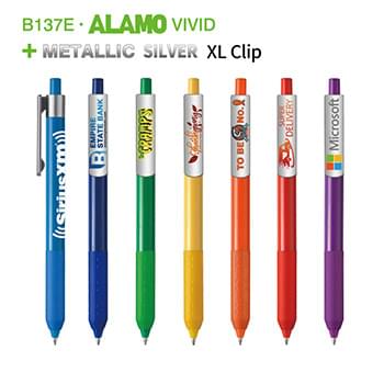 ALAMO VIVID B137E+METALLIC SILVER XL CLIP