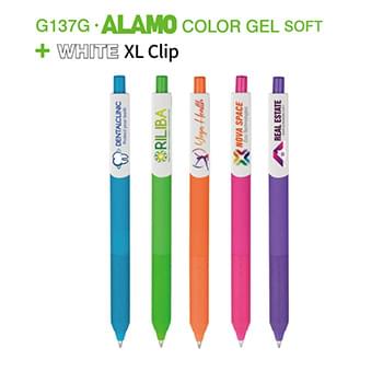 ALAMO COLOR GEL SOFT G137G+WHITE XL CLIP