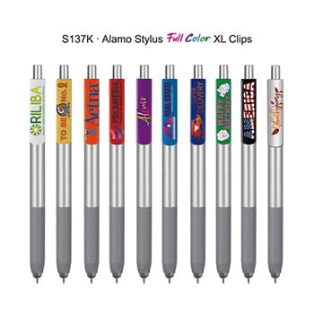 Alamo Stylus Pen with Full Color XL Clips
